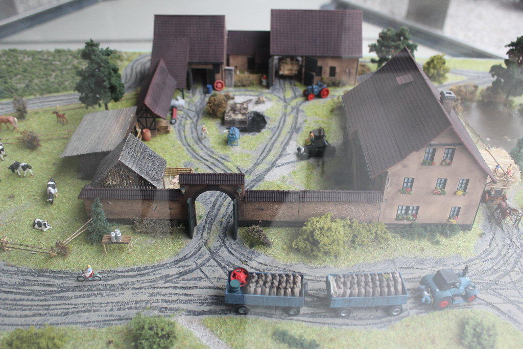 Diorama historische Landwirtschaft | Modellbahn