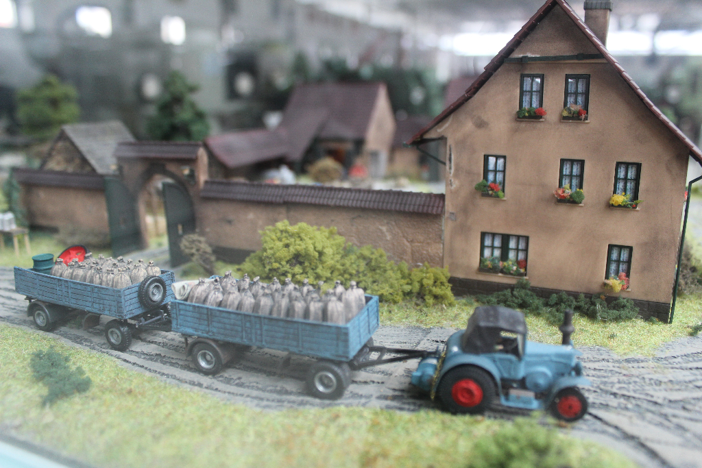Diorama historische Landwirtschaft | Modellbahn