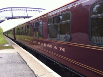 Der Royal Scotsman im Bahnhof