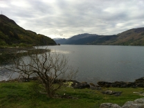Die schottischen Highlands, nähe von Loch Ness