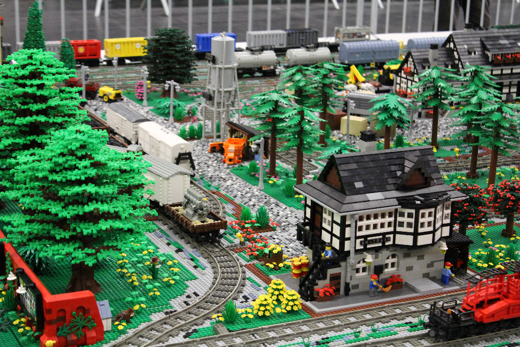 Lego Eisenbahn Dampfloks Modellbahn