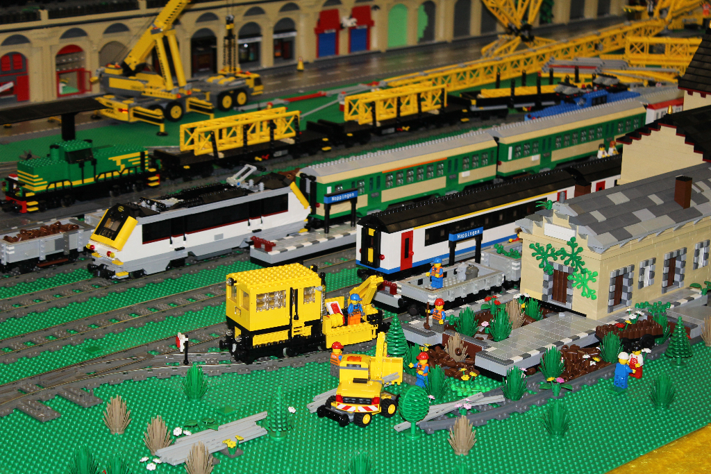 Lego Eisenbahn MBFR Modellbahn